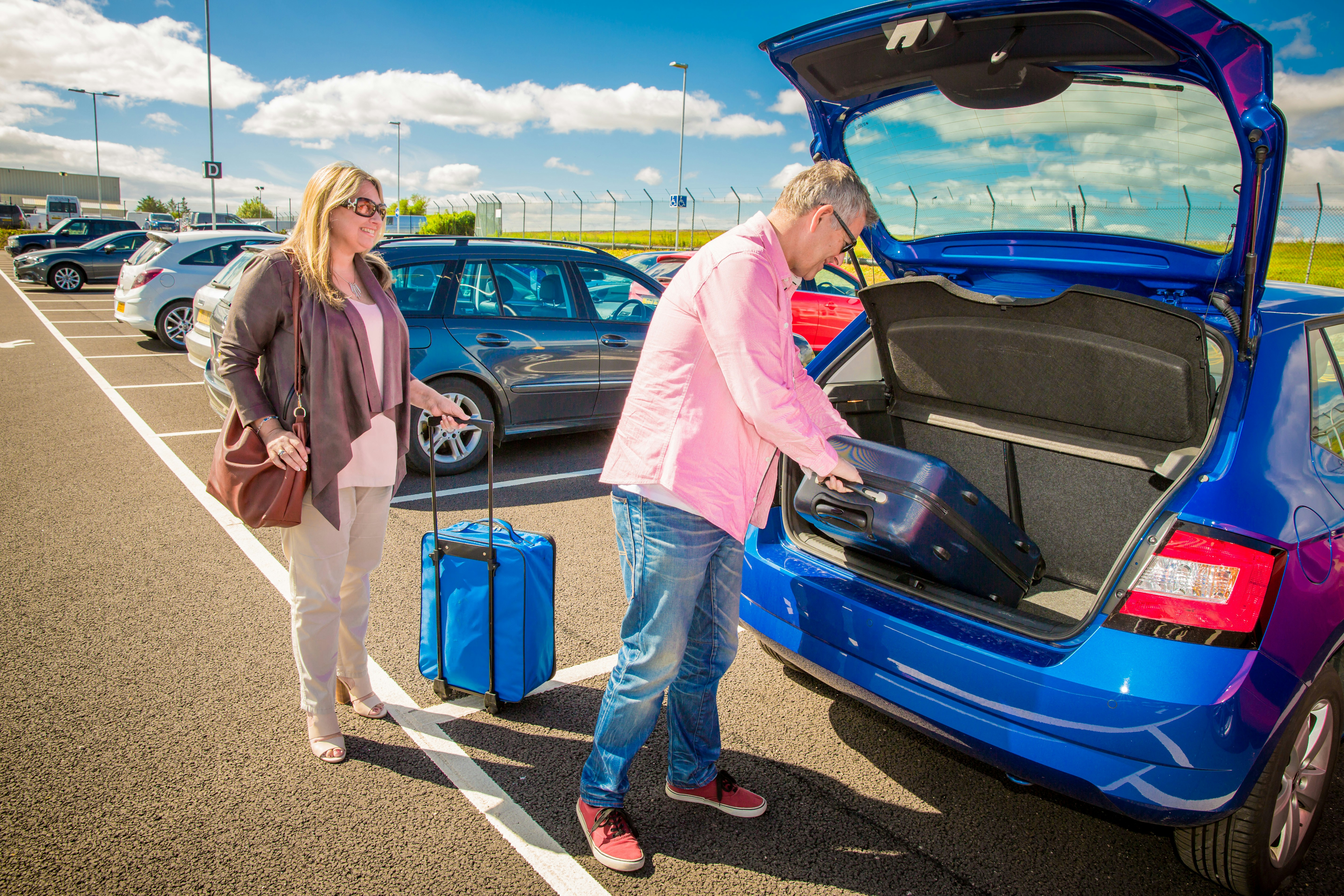 Airport transfer and car rental
